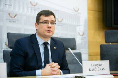 Лауринас Касчюнас - Комитет Сейма предложит ГСО принять решение о развитии мощностей военных дронов - obzor.lt - Россия - США - Литва