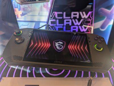 Первый взгляд на игровую консоль MSI Claw: Steam Deck, подвинься! - itc.ua - Украина