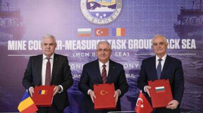 Три страны НАТО подписали соглашение о разминировании Черного моря - ru.slovoidilo.ua - Украина - Турция - Румыния - Болгария - Стамбул - Черное Море