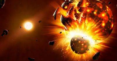 Катастрофа в Солнечной системе: гигантские удары повлияли на формирование планет (фото) - focus.ua - Украина