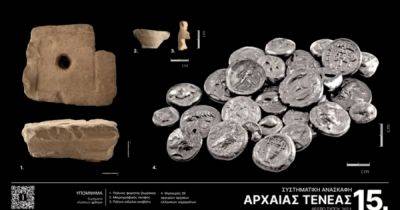 Три десятка редких монет: ученые обнаружили один из крупнейших акведуков Древней Греции (фото) - focus.ua - Украина - Греция - Находка