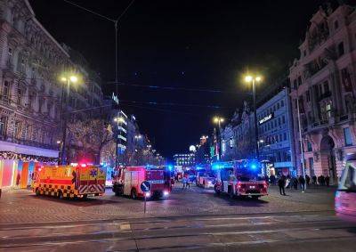 В отеле в центре Праги произошел пожар - vinegret.cz - Чехия - Прага