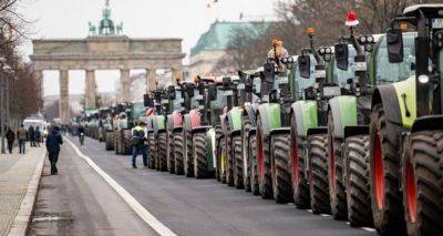 Берлин - На протест в Берлин съехались более 10 тысяч аграриев - cxid.info - Германия - Берлин