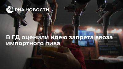 Михаил Мишустин - Алексей Диденко - В ГД назвали идею запрета ввоза импортного пива наведением порядка с наливайками - smartmoney.one - Россия