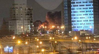 В Москве в новогоднюю ночь произошел пожар на территории горнолыжного комплекса - vchaspik.ua - Москва - Россия - Украина - Москве