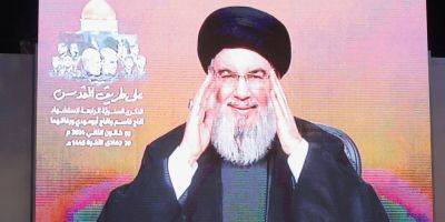 Хасан Насралла - Салех Аль-Арури - Даниэль Хагари - Если будет нужно, Хезболла будет воевать с Израилем без всяких правил — лидер группировки - nv.ua - Украина - Израиль - Иерусалим - Ливан - Бейрут