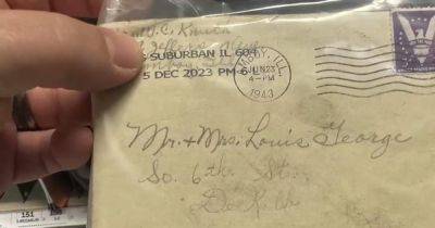 "Боже мой": письмо, отправленное в 1943 году, нашло своего получателя (фото, видео) - focus.ua - США - Украина - шт. Иллинойс - штат Орегон