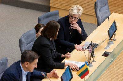 Ингрида Шимоните - Премьер Литвы приглашает партии, бизнес и профсоюзы обсудить оборонные ассигнования - obzor.lt - Литва - Премьер