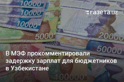 В МЭФ прокомментировали задержку зарплат для бюджетников в Узбекистане - gazeta.uz - Узбекистан