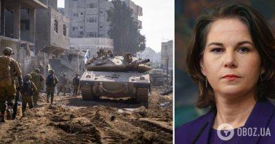 Беньямин Нетаньяху - Анналена Бербок - Война в Израиле – Израиль не имеет права ее оккупировать сектор Газа – Газа не должна представлять террористическую угрозу – Анналена Бербок | OBOZ.UA - obozrevatel.com - Израиль - Германия - Палестина