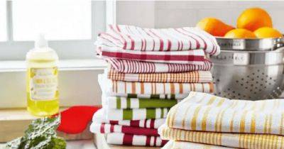 Как отбелить кухонные полотенца: простые и эффективные способы - focus.ua - Украина