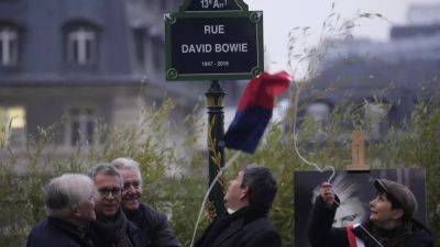 Дэвид Боуи - Париж увековечил память Дэвида Боуи - ru.euronews.com - Франция - Париж - Скончался