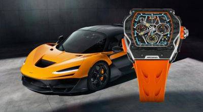 Richard Mille и McLaren представили часы за $373,000 в честь гиперкара W1 - gagadget.com