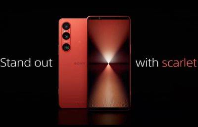 В Европе выпущен смартфон Sony Xperia 1 VI в цвете Scarlet - ilenta.com - Англия - Германия