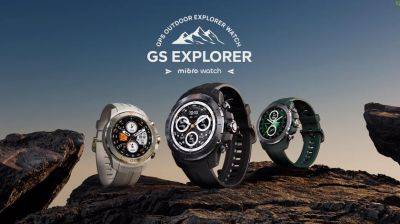 Mibro представила GS Explorer: смарт-часы с AMOLED-дисплеем и автономностью до 60 дней за $120 - gagadget.com