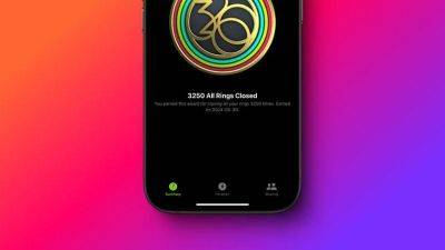 iOS 18.2 представляет награды за активность "All Rings Closed" для Apple Watch - gagadget.com