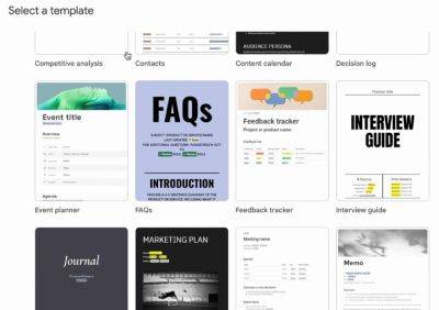 maybeelf - В последнем обновлении Google Docs появилось 40 новых шаблонов - habr.com