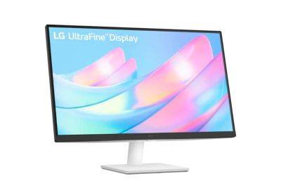 Представлен монитор LG UltraFine 27US550-W - ilenta.com - США
