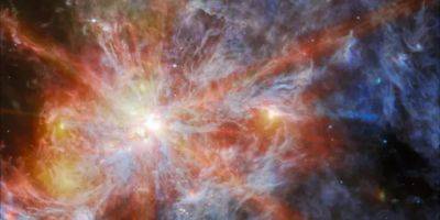Телескоп Джеймса Уэбба сделал фантастически красивое фото «фабрики звезд» - tech.onliner.by