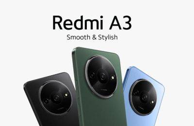 Redmi A3: дисплей на 90 Гц, чип MediaTek Helio G36, двойная камера и батарея на 5000 мАч за $90 - gagadget.com - Индия