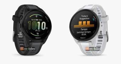 Вот как будут выглядеть Garmin Forerunner 165: спортивные умные часы с AMOLED-экраном, автономностью до 11 дней и ценой 279 евро - gagadget.com