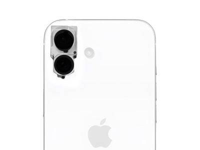 Появилось первое фото блока камер для iPhone 16 с модулями, расположенными вертикально - gagadget.com
