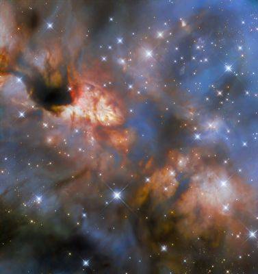 Hubble наблюдает за образованием гигантской звезды - universemagazine.com