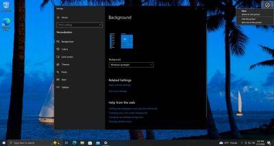 maybeelf - Microsoft переносит Spotlight на рабочий стол в Windows 10 - habr.com