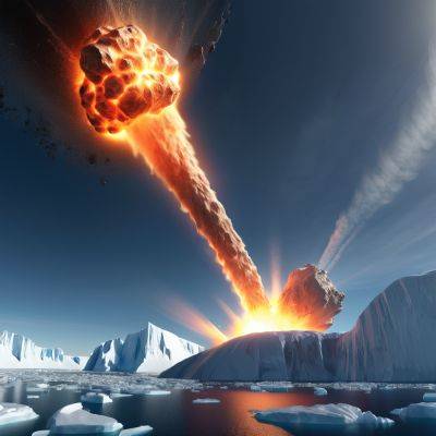 Над Антарктидой взорвался астероид 2,5 млн лет назад - universemagazine.com - Антарктида - шт. Калифорния