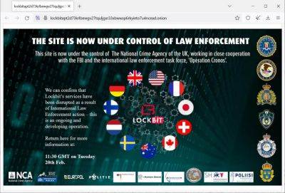 ФБР и Национальное агентство по борьбе с преступностью Великобритании пресекли деятельность хакеров LockBit - habr.com - США - Англия - Италия - Германия - Окленд