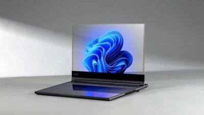 Фантастическое будущее уже здесь: Lenovo представила прозрачный ноутбук ThinkBook - gagadget.com