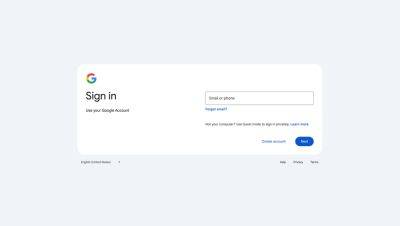 maybeelf - Google представила новую страницу входа в сервисы - habr.com