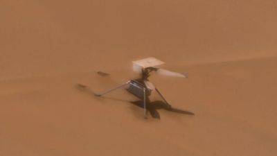 В NASA показали, что произошло с разбитым вертолетом на Марсе - gagadget.com