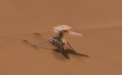 denis19 - Марсоход «Персеверанс» обнаружил оторванную лопасть и сфотографировал сломанный вертолёт «Индженьюити» - habr.com