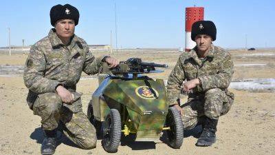 Солдаты в Актау создали боевую машину из подручных средств - zakon.kz - Туркестан - Актау