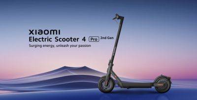 Xiaomi Electric Scooter 4 Pro (2nd Gen) с запасом хода до 60 км и максимальной скоростью 25 км/ч дебютировал на глобальном рынке - gagadget.com - Китай
