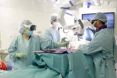 В Лондоне провели первую хирургическую операцию с помощью Apple Vision Pro - chudo.tech - Лондон - Новости