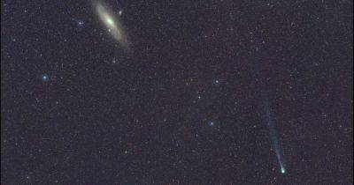 Уникальные кадры. Комета Дьявола пролетела мимо галактики Андромеды на пути к Земле (видео) - focus.ua