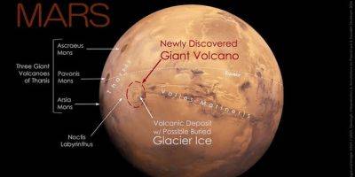 «Притаившийся у всех на виду» гигантский вулкан нашли на Марсе - tech.onliner.by