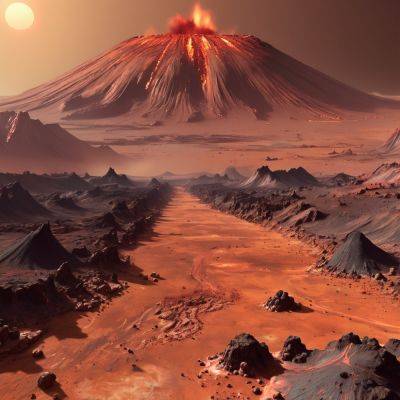 Открытый гигантский вулкан на Марсе может быть пристанищем для жизни - universemagazine.com - Техас