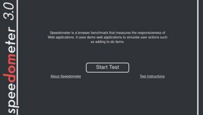denis19 - Вышел бенчмарк для измерения скорости отклика веб-приложений Speedometer 3.0 от Mozilla, Google, Microsoft и Apple - habr.com - Microsoft