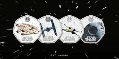 Star Wars - Люк Скайуокер - Монетный двор Великобритании выпустил нумизматическую коллекцию с изображением трех культовых космических кораблей и Звезды Смерти из Star Wars - gagadget.com - Англия