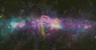 Астрономы представили ранее невиданную карту центрального двигателя Млечного Пути (фото) - focus.ua