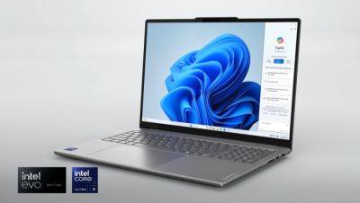 Lenovo выпускает ноутбук Yoga Pro 9 с процессором Intel Core Ultra 9 и RTX 4070 - hitechexpert.top - Китай