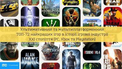 Гру - Ультимативний та мультиплатформенний ТОП-72 найкращих ігор в історії ігрової індустрії XXI століття (PC, Xbox та Playstation) - itc.ua