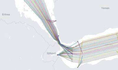 СМИ: в Красном море повреждены от одного до четырёх подводных телекоммуникационных кабелей между Европой и Азией - habr.com - США - Англия - Израиль - Египет - Индия - Саудовская Аравия - Эмираты - Йемен - Палестина - Юар - Джибути - Персидский Залив
