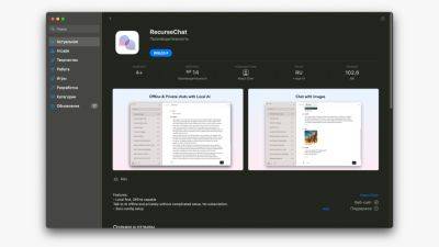 daniilshat - Разработчик выпустил RecurseChat — приложения для локального запуска LLM на macOS - habr.com