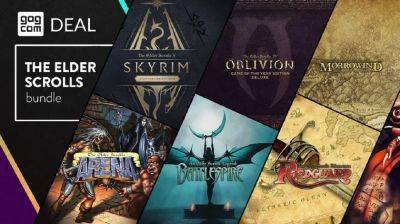 Купите Skyrim! Цифровой магазин GOG предлагает огромную скидку на сборник всех частей The Elder Scrolls - gagadget.com