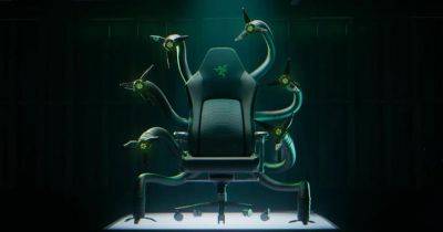 Razer Cthulhu - первое игровое кресло с роботизированными щупальцами и искусственным интеллектом - gagadget.com