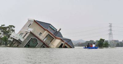 Нечто тянет на дно. Половина городов Китая уже затонула, остальные ждет та же участь (фото) - focus.ua - Китай - Шанхай - Тяньцзинь
